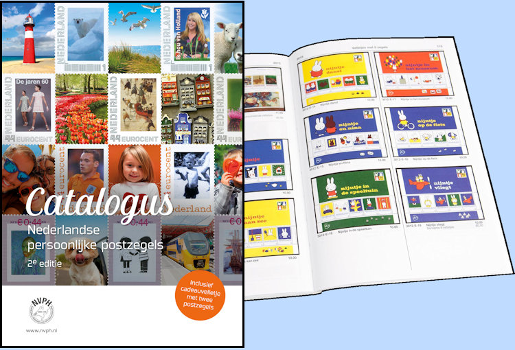 NVPH catalogus semi-persoonlijke postzegels PostNL