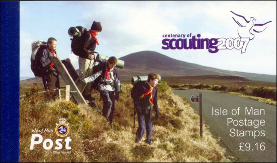 Isle of Man - Prestigeboekje Scouting - kaft