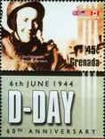 D-Day zegel Grenada