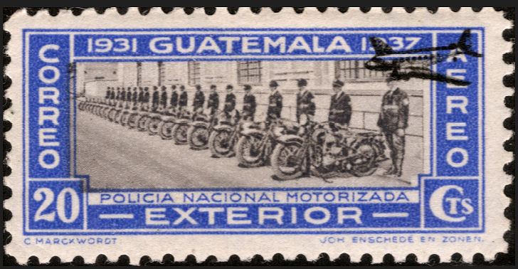 Motorzegel Guatemala