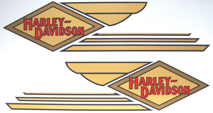 Flying Diamonds logo van 1934 Harley Davidson