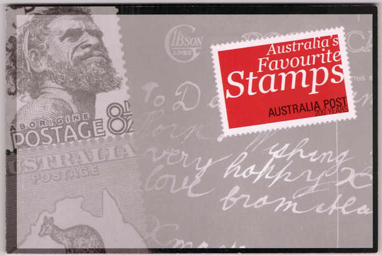 Boekje "Australia's Favourite Stamps"
