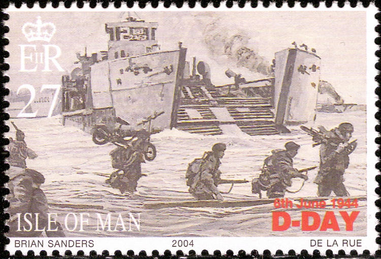 De losse D-Day motorzegel uit 2004