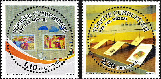 Turkse postzegels Postmuseum