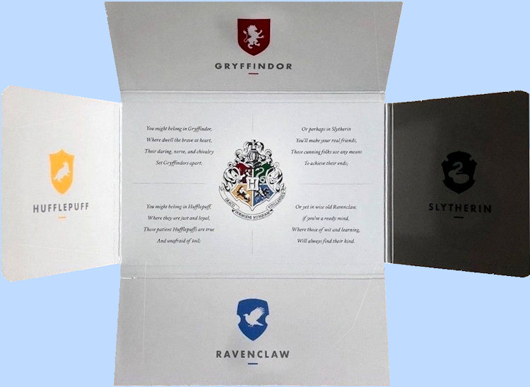 Omslag Harry Potter Prestige Boekje in limited edition