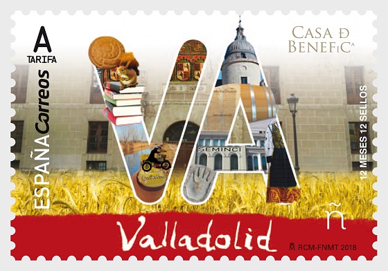 Valladolid postzegel Spanje