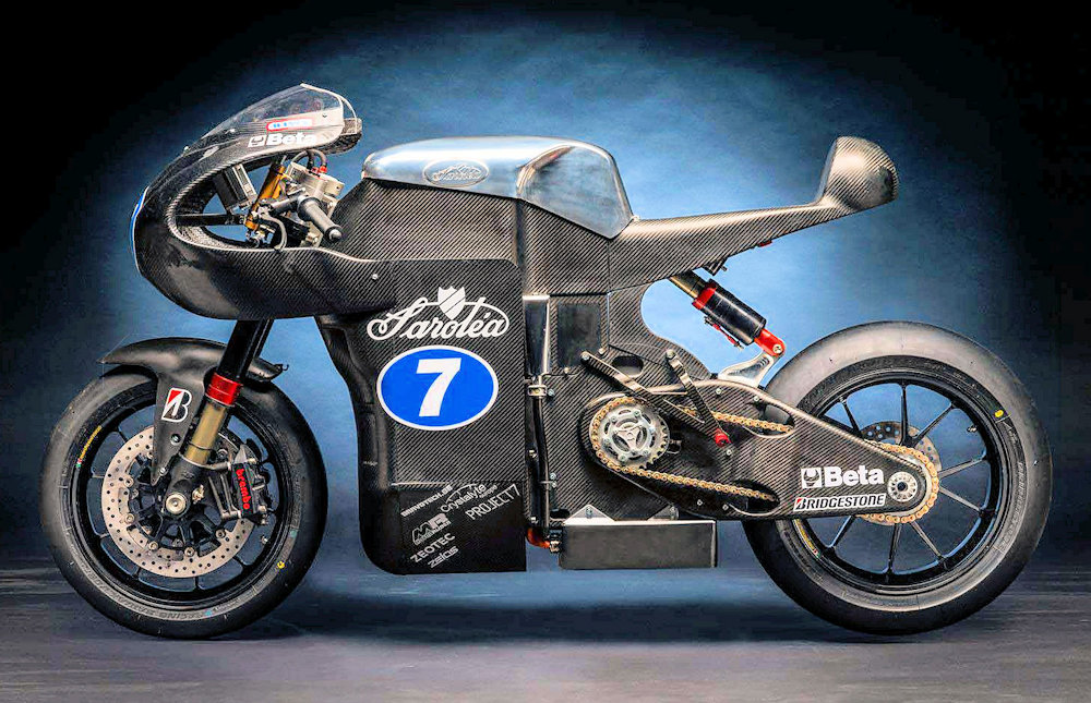 Sarolea SP7 elektrische racemotor