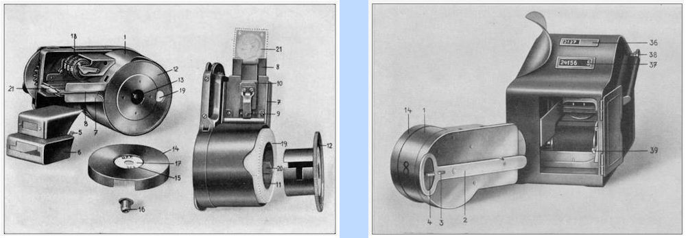 Komusina postzegelplakmachine