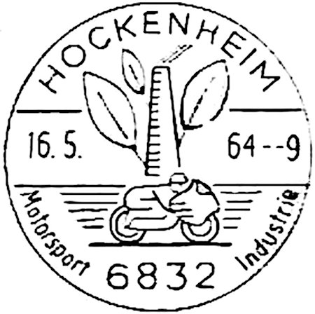 Poststempel Hockenheim race