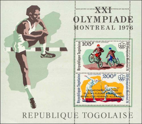 Blokje Togo met motorcross als Olympische sport