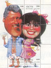 Nepzegel met Bill Clinton en ene Monica