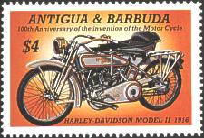 Zegel van Antigua & Barbuda, bestaat ook met overdruk "Barbuda Mail"