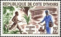 Zegel Ivoorkust met Solex