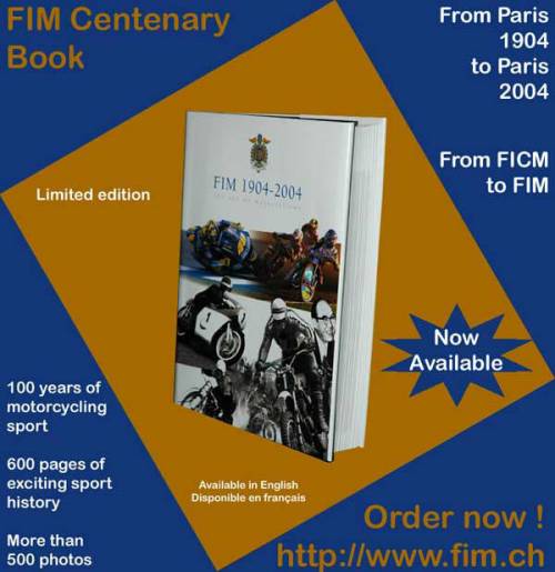 Advertentie voor het FIM jubileumboek
