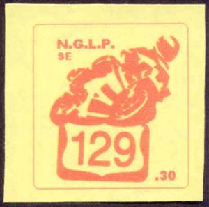 Special Edition van NGLP 129 zegel
