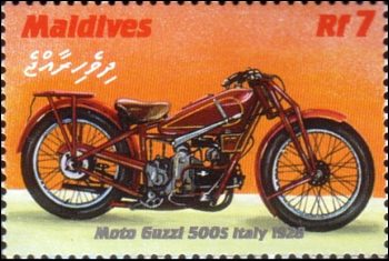 Een van de eerste Moto Guzzi's