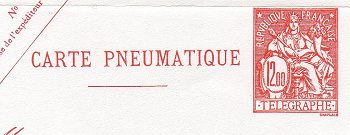 Franse Carte Pneumatic Chaplain - 12 Fr