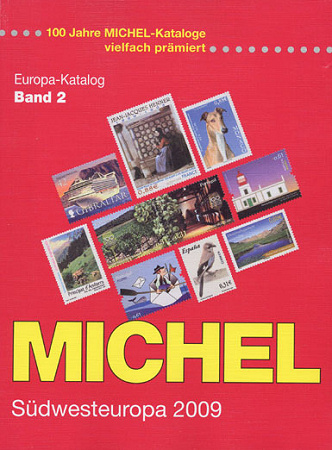 Voorkant van een Michel catalogusdeel