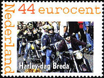 Persoonlijke postzegel Nederland - Harleydag Breda