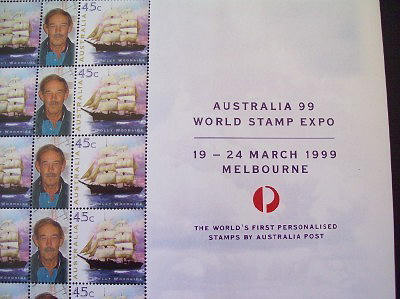 Eerste persoonlijke postzegels - Australië 1999